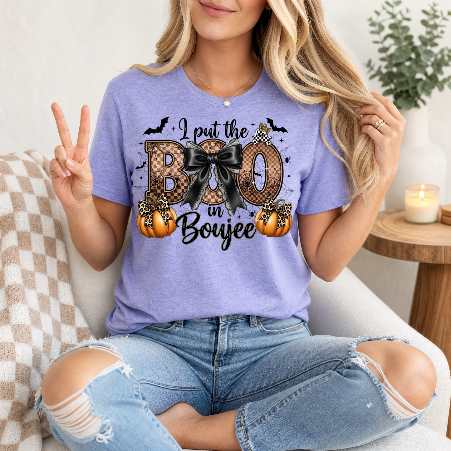 BOO in Boujee Premium Graphic Tee