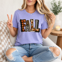 Fall Patchwork Premium Graphic Tee