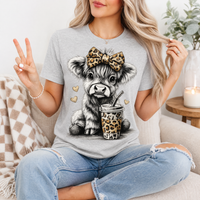 Leopard Highland Premium Graphic Tee