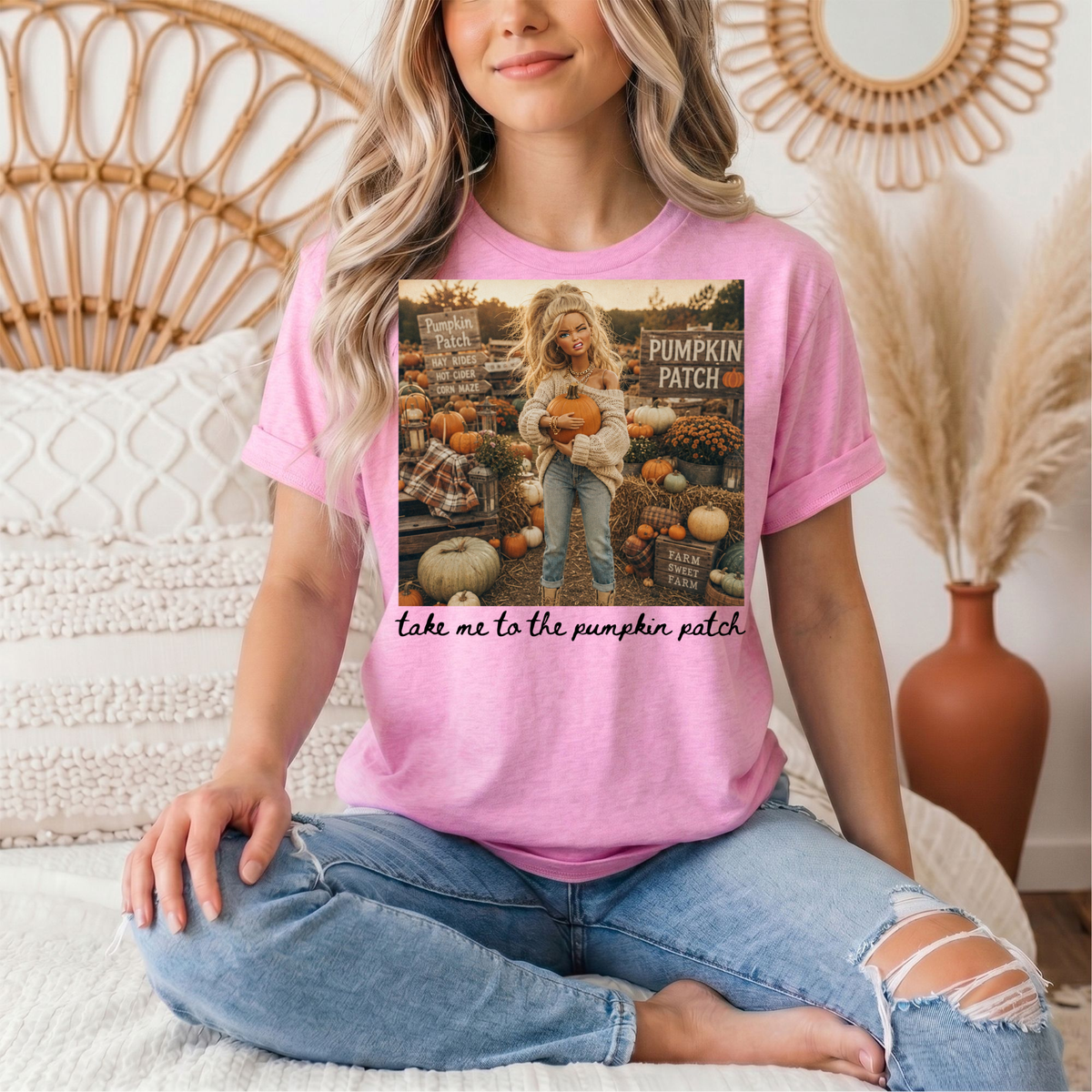 Take Me to the Pumpkin Patch Graphic Tee