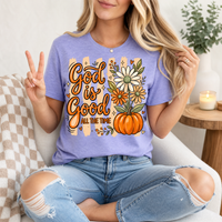 God Is Good Pumpkin Premium Graphic Tee