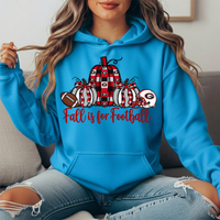 Georgia Bulldogs Fall Is for Football Pumpkin Graphic Hoodie
