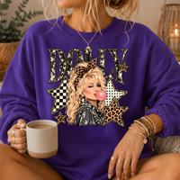 Dolly Bubblegum & Stars Crewneck Sweatshirt