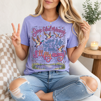 I'll Fly Away Flying Ducks Christian Graphic Tee