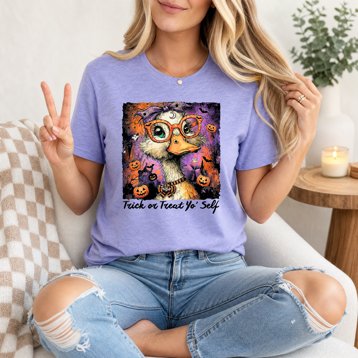 Trick or Treat Yo' Self Premium Graphic Tee