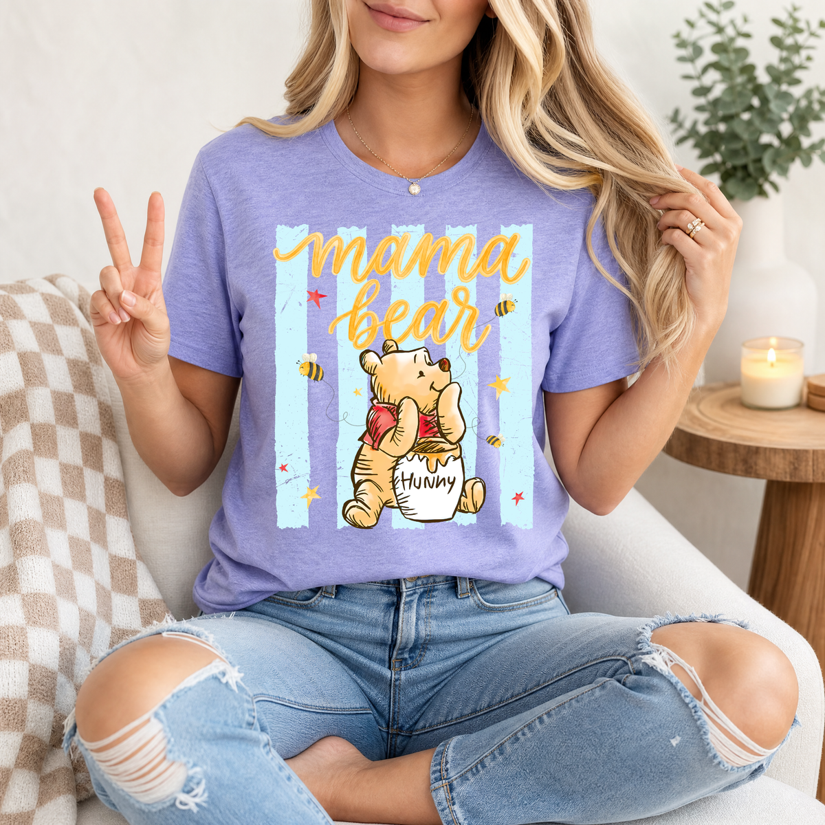 Mama Bear Honey Pot Graphic Tee