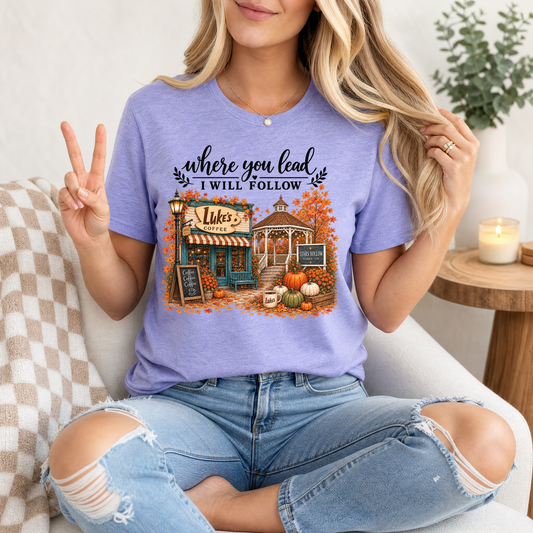 Where You Lead, I Will Follow Premium Graphic Tee