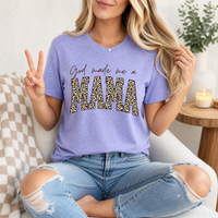 God Made Me A Momma Premium Graphic Tee