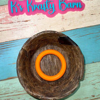 65mm Silicone Round Ring- solid colors K's Krafty Barn