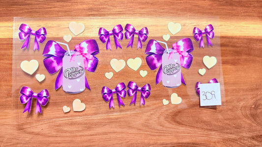 #309 Dr P with purple bows