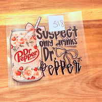 #318 Suspect only drinks Dr P K's Krafty Barn