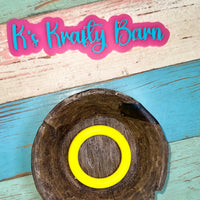 65mm Silicone Round Ring- solid colors K's Krafty Barn