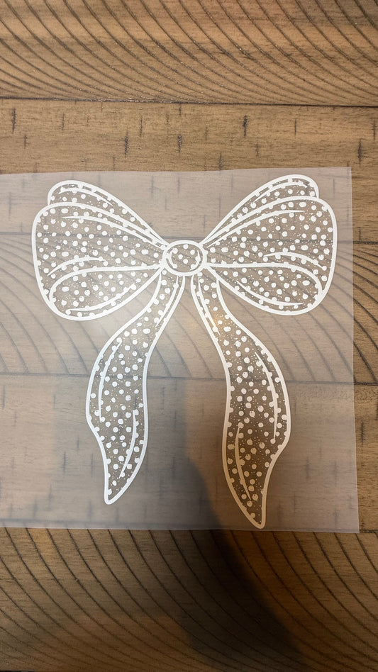White bow