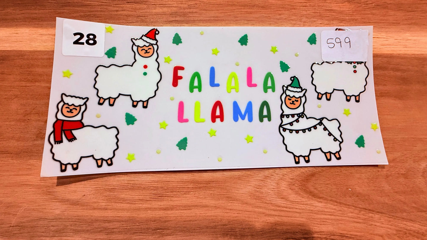 #599 Falala Llama K's Krafty Barn