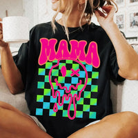 Neon Mama Checkered K's Crafty Vibes Co.