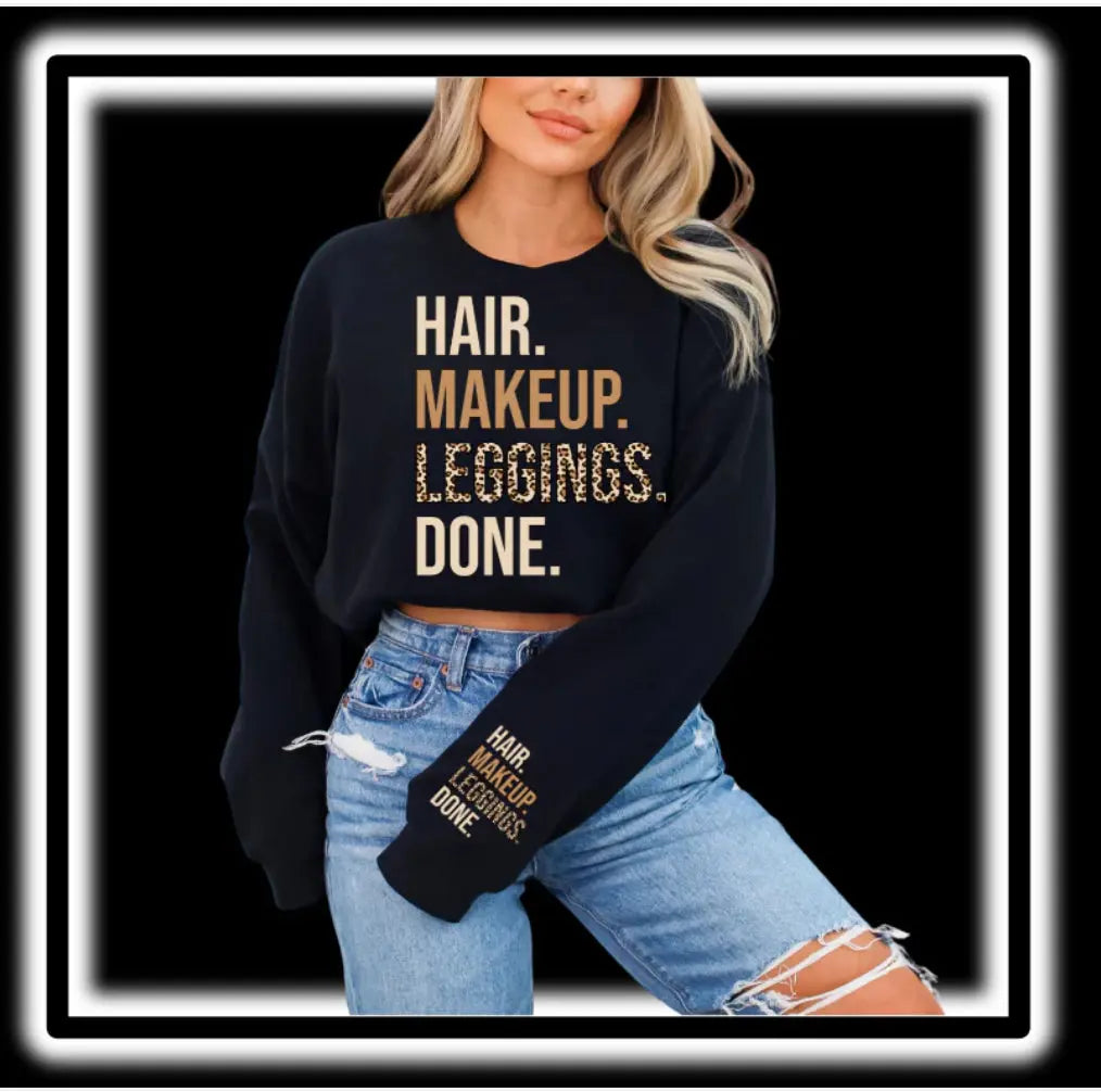 Hair Makeup Leggings K's Crafty Vibes Co.
