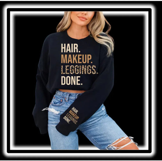 Hair Makeup Leggings K's Crafty Vibes Co.