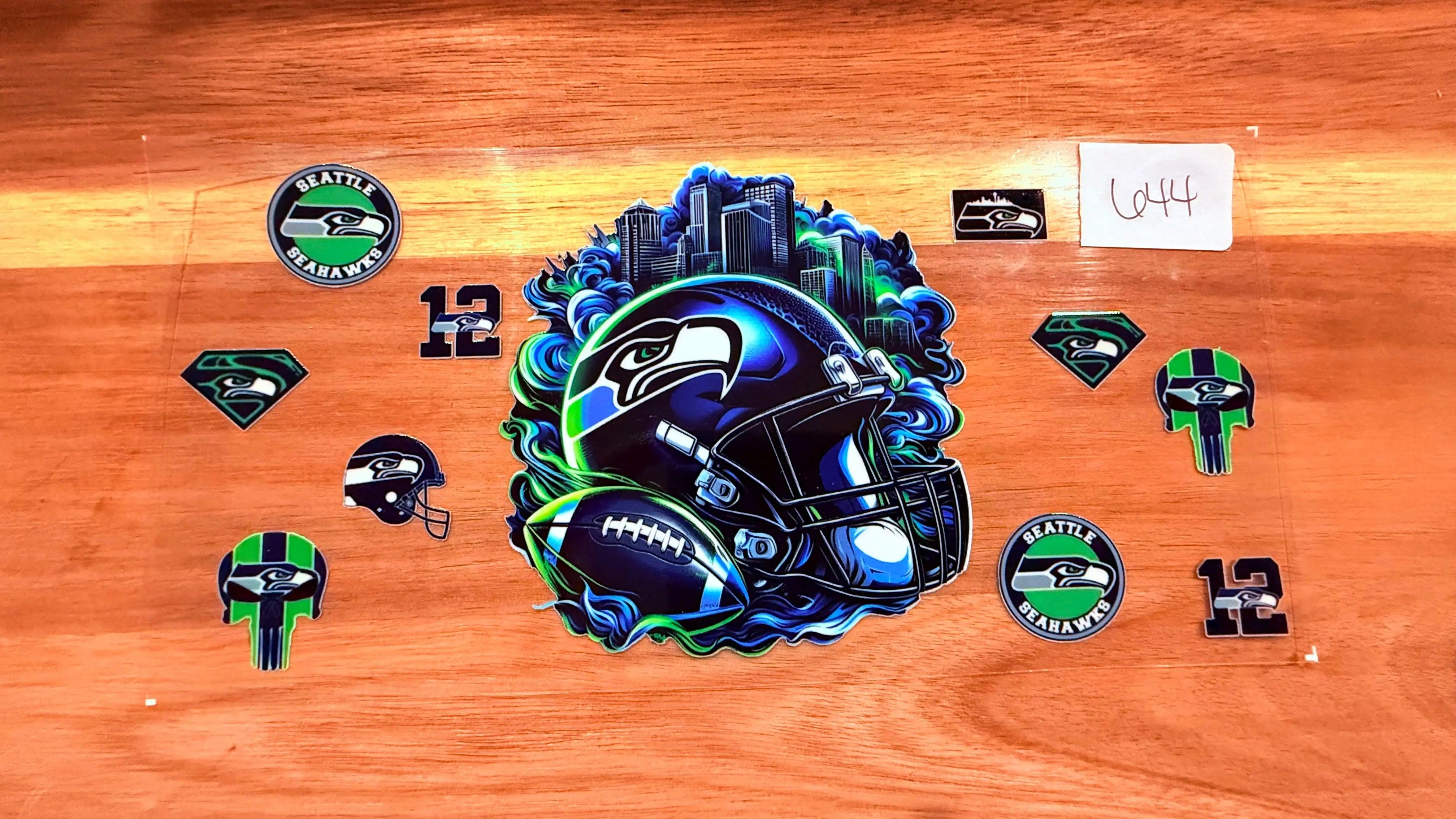 #644 Seahawks Football K's Krafty Barn