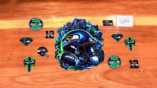 #644 Seahawks Football K's Krafty Barn