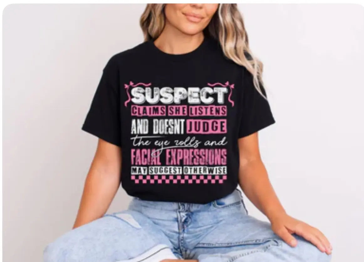 Suspect Eye Roll K's Crafty Vibes Co.