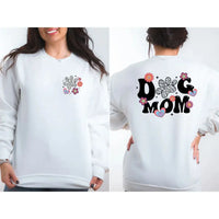 Dog Mom – Cute Paw Print Dog Lover K's Krafty Barn
