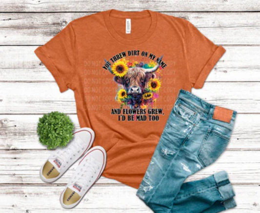 You Threw Dirt Cow