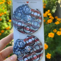 Car Coasters- choose your design. K's Krafty Barn