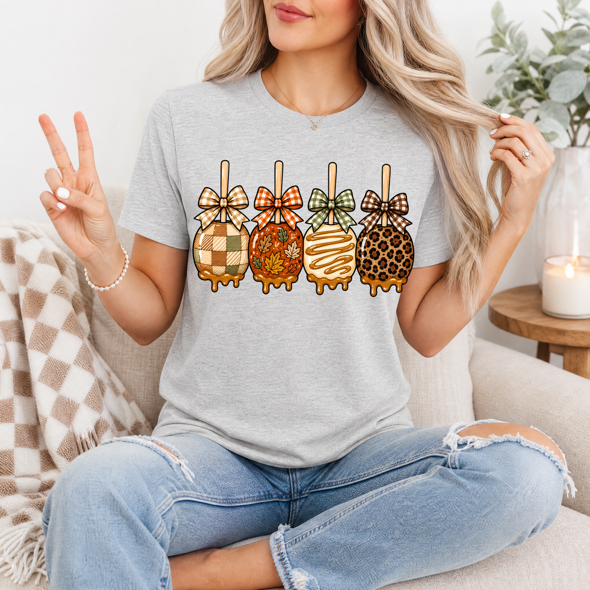 Fall Apples Premium Graphic Tee