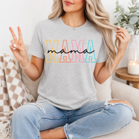 Neon Mama Outline & Script Graphic Tee
