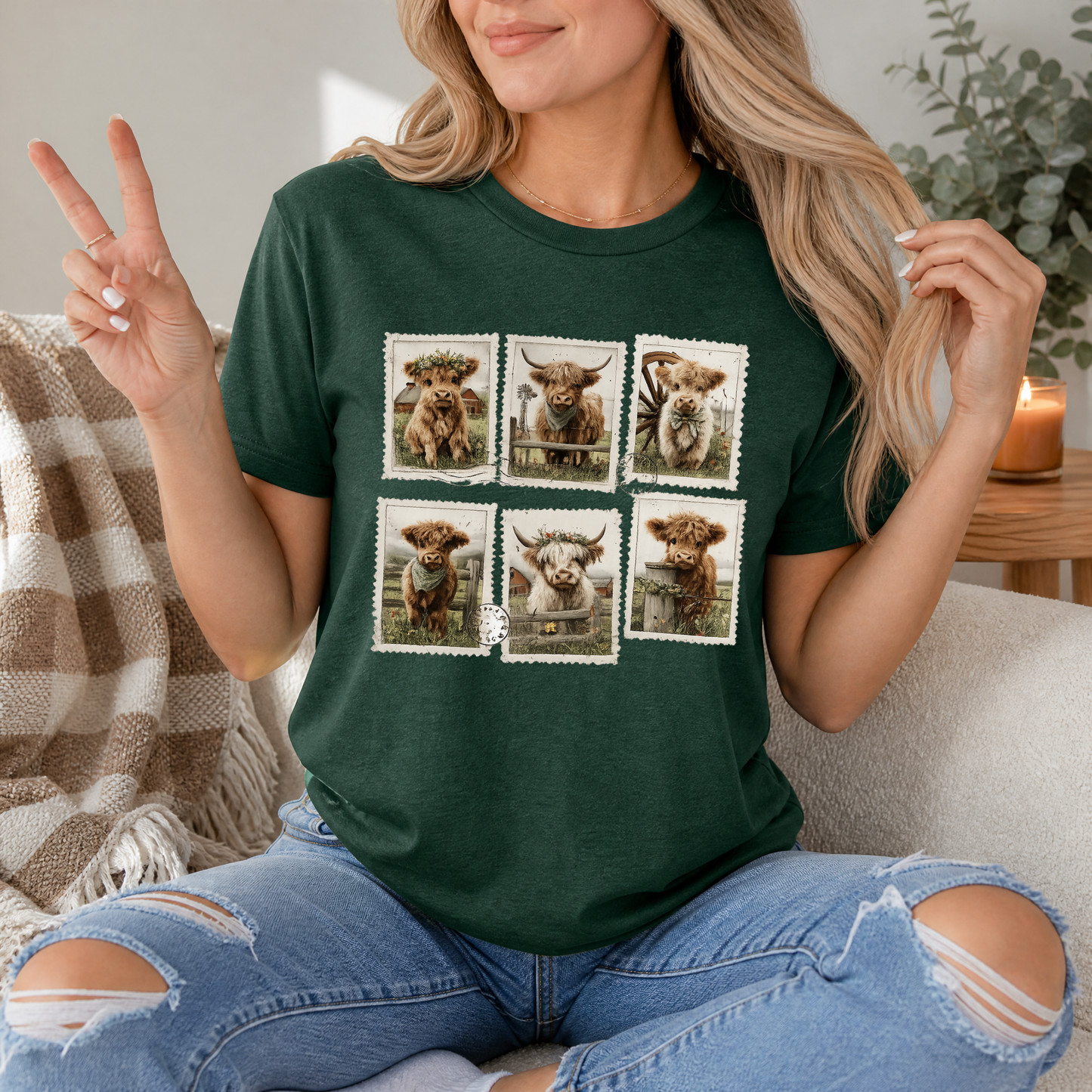 Highland Stamp Premium Graphic Tee