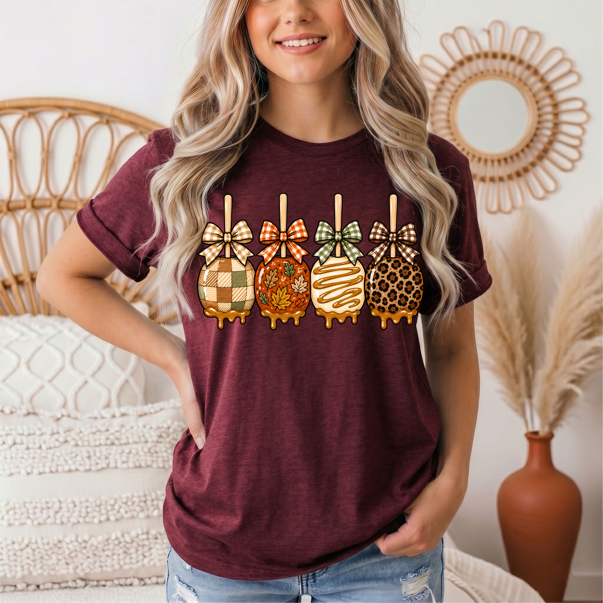 Fall Apples Premium Graphic Tee