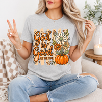 God Is Good Pumpkin Premium Graphic Tee