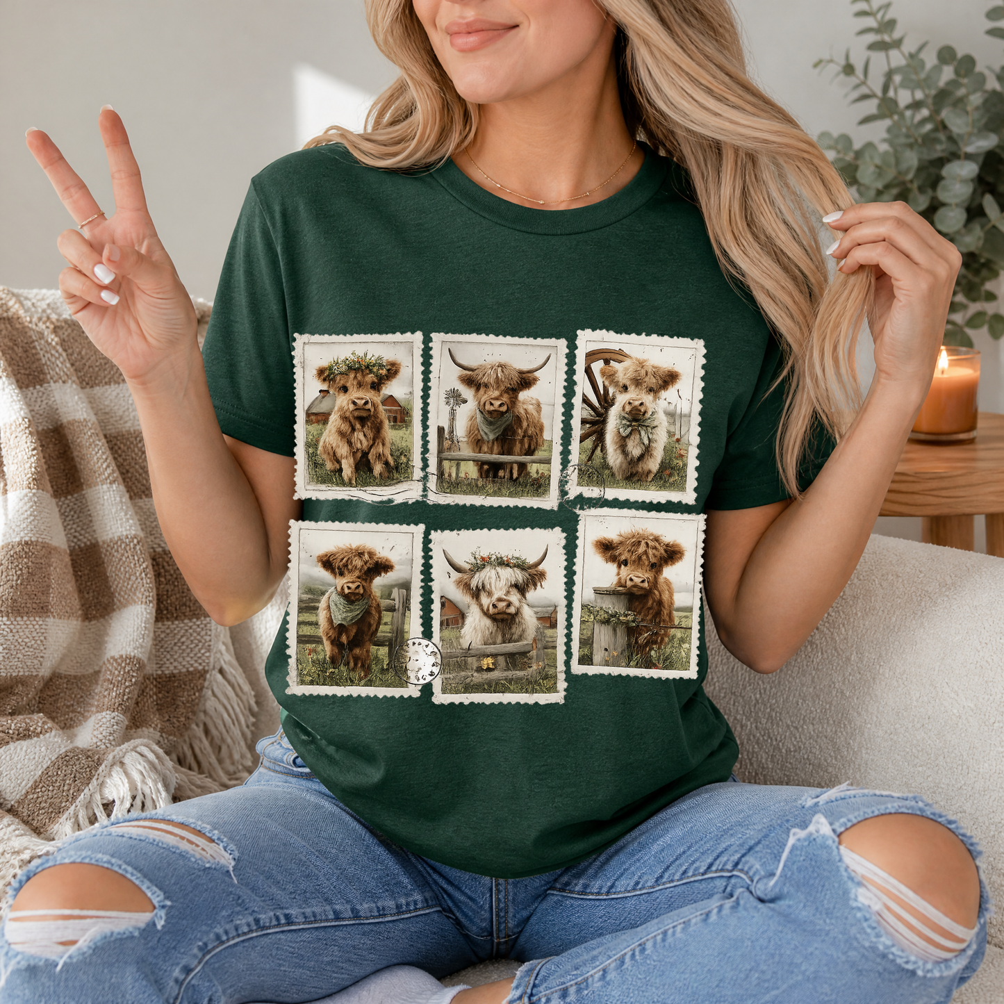 Highland Stamp Premium Graphic Tee