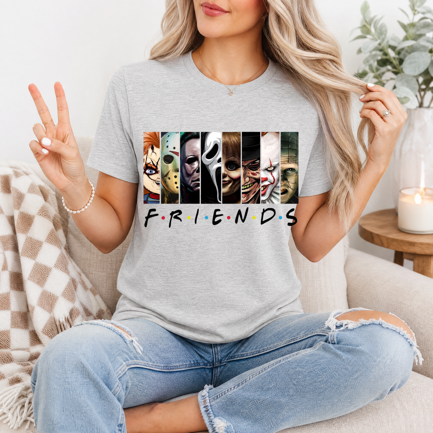 Horror Friends Premium Graphic Tee
