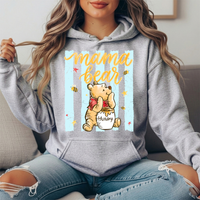 Mama Bear Honey Pot Graphic Hoodie