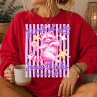 Jesus Thinks I'm a Delight Raccoon Crewneck Sweatshirt