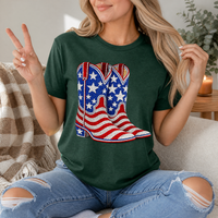 Rhinestone Boots Premium Graphic Tee