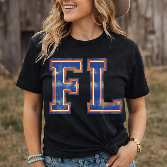 Florida FL Graphic Tee | Florida Pride Shirt | Vintage Florida State Shirt K's Krafty Barn