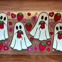#120 Ghost with strawberries K's Krafty Barn