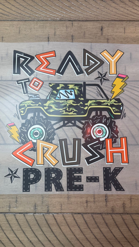 Ready to crush PreK