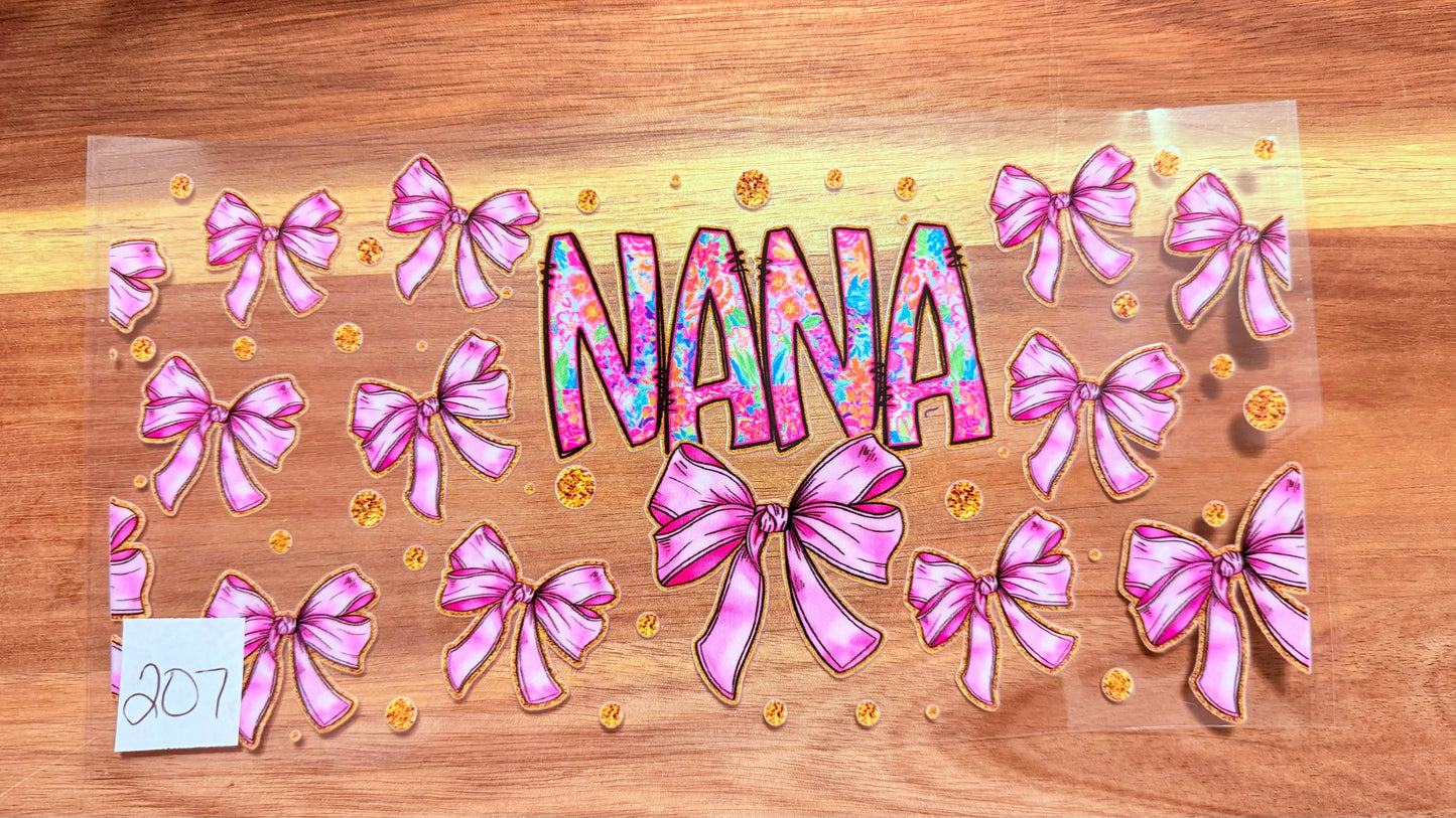 #207 Nana with bows K's Krafty Barn