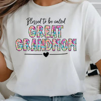 Blessed to be called Great Grandmom K's Crafty Vibes Co.