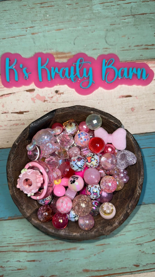 Acrylic Bead Mixes – Bulk Beads for Pens, Keychains & Crafts K's Krafty Barn