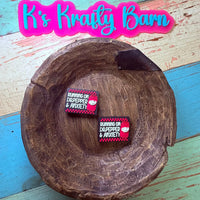 Silicone Focal Bead- Running on DP & Anxiety K's Krafty Barn