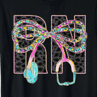 RN stethoscope bow K's Crafty Vibes Co.