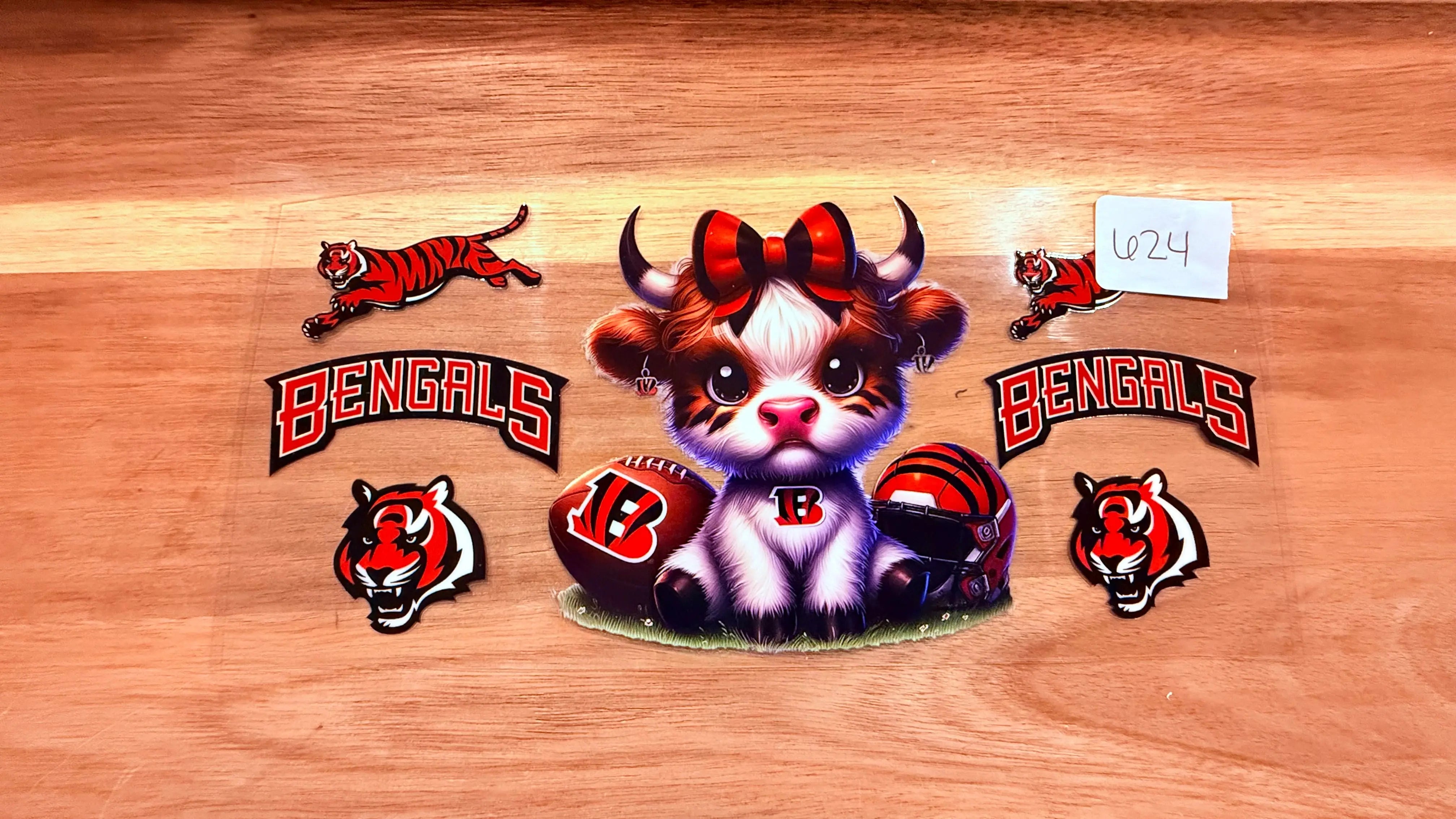 #624 Bengals Football K's Krafty Barn