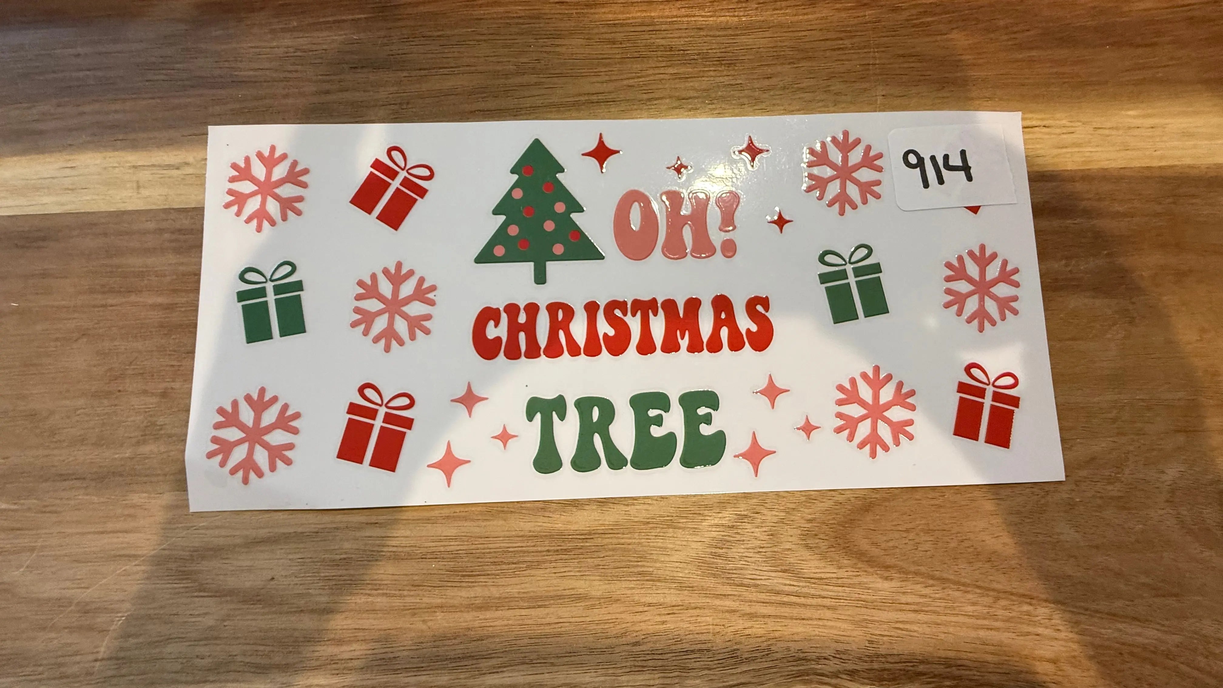#914 Oh Christmas Tree K's Krafty Barn