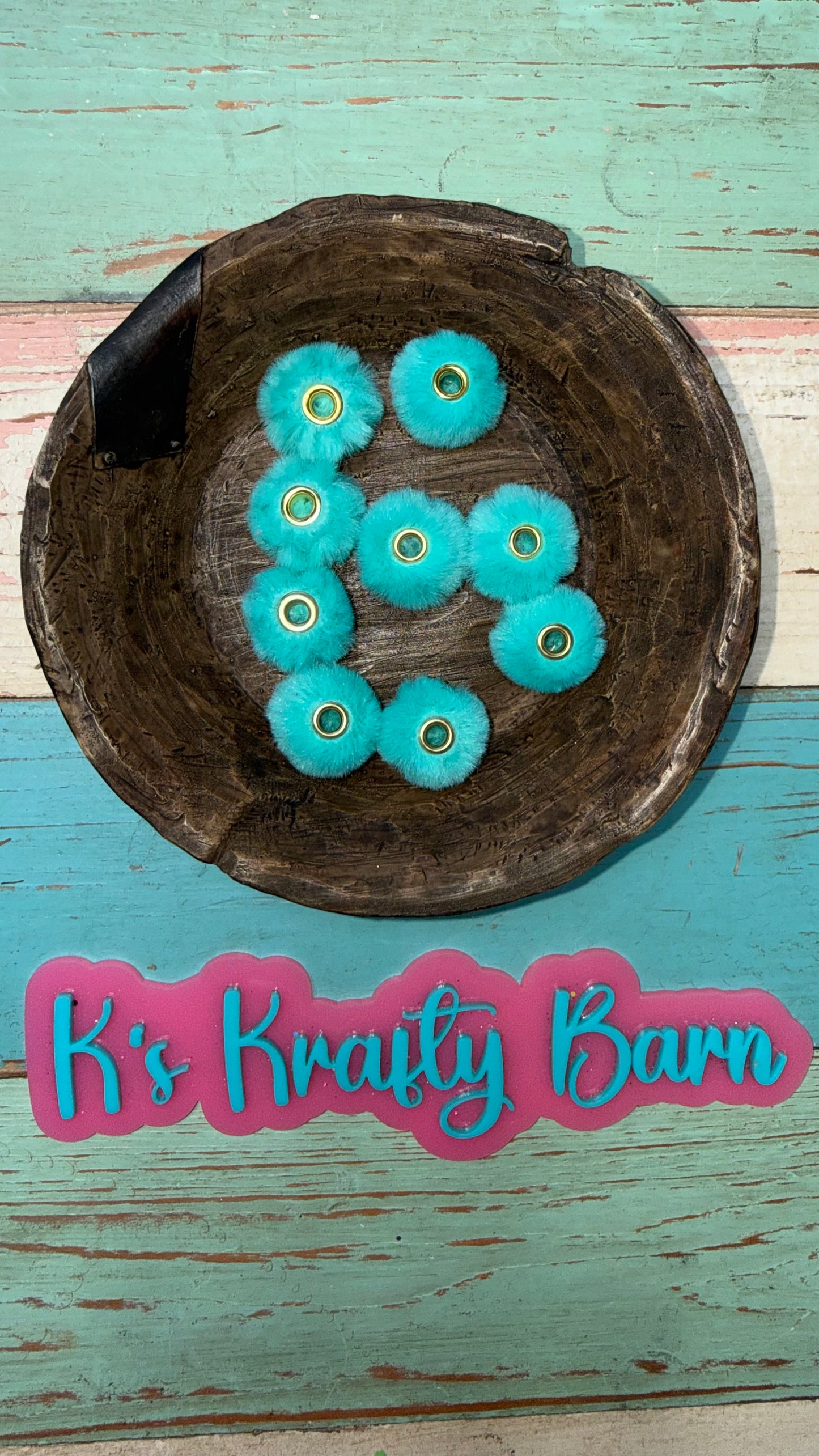 Wholesale 20mm Fluffy Spacers for beadable items