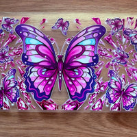 #54 Pink and Purple butterflies K's Krafty Barn