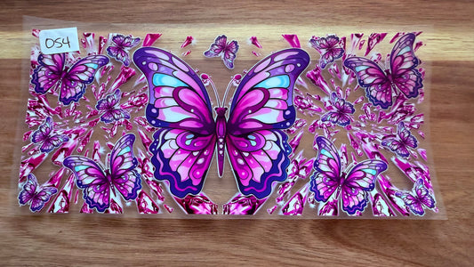 #54 Pink and Purple butterflies